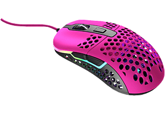 XTRFY M42 RGB - Gaming Maus (Schwarz/Pink)