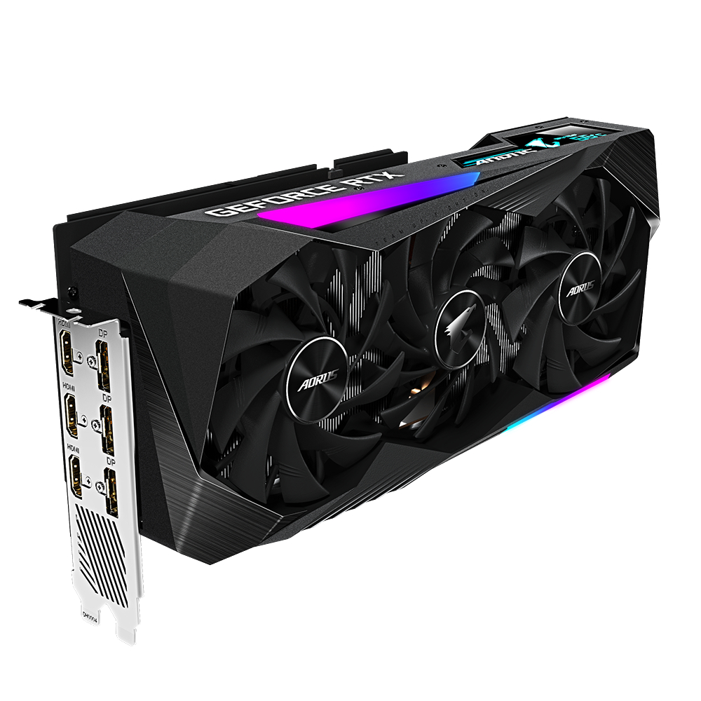 GIGABYTE GeForce RTX™ 3060 Ti AORUS MASTER 8GB (GV-N306TAORUS M-8GD) (NVIDIA, Grafikkarte)
