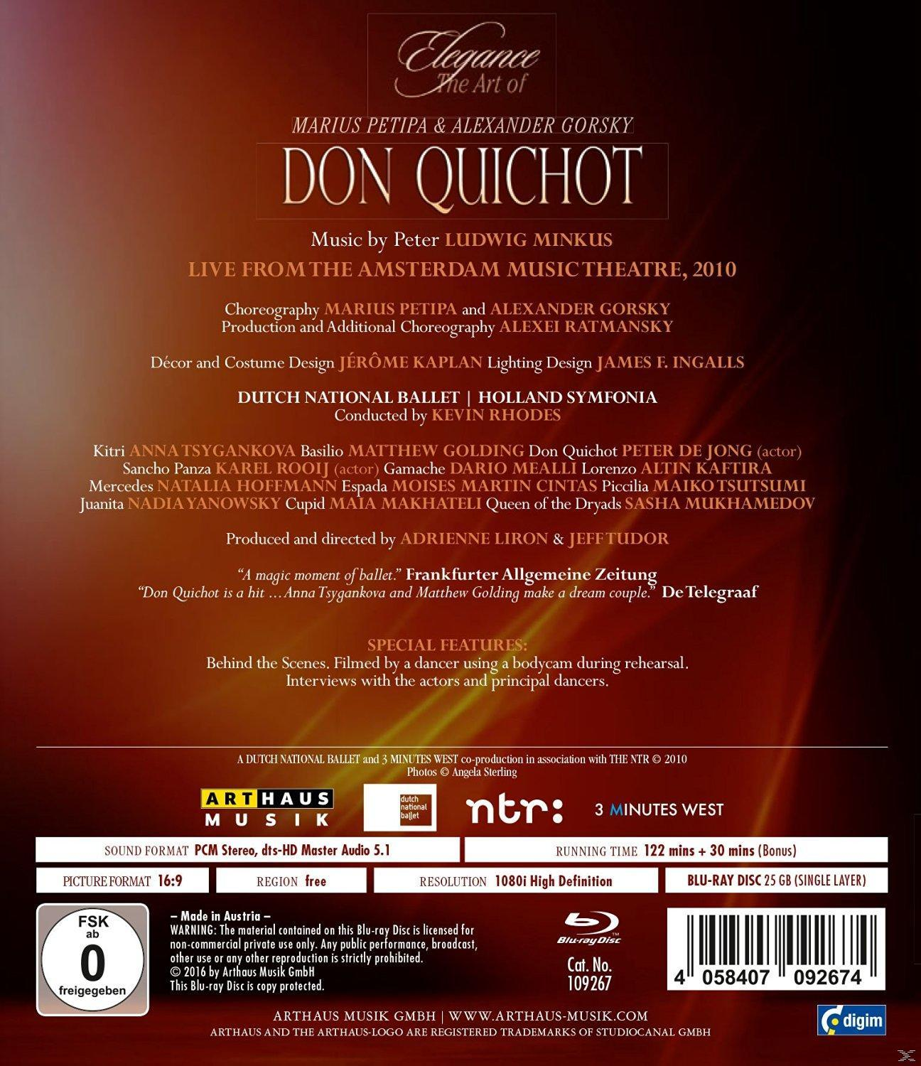 Elegance - The Art Petipa (Blu-ray) Alexander Quichot - of Don Gorsky: & Marius
