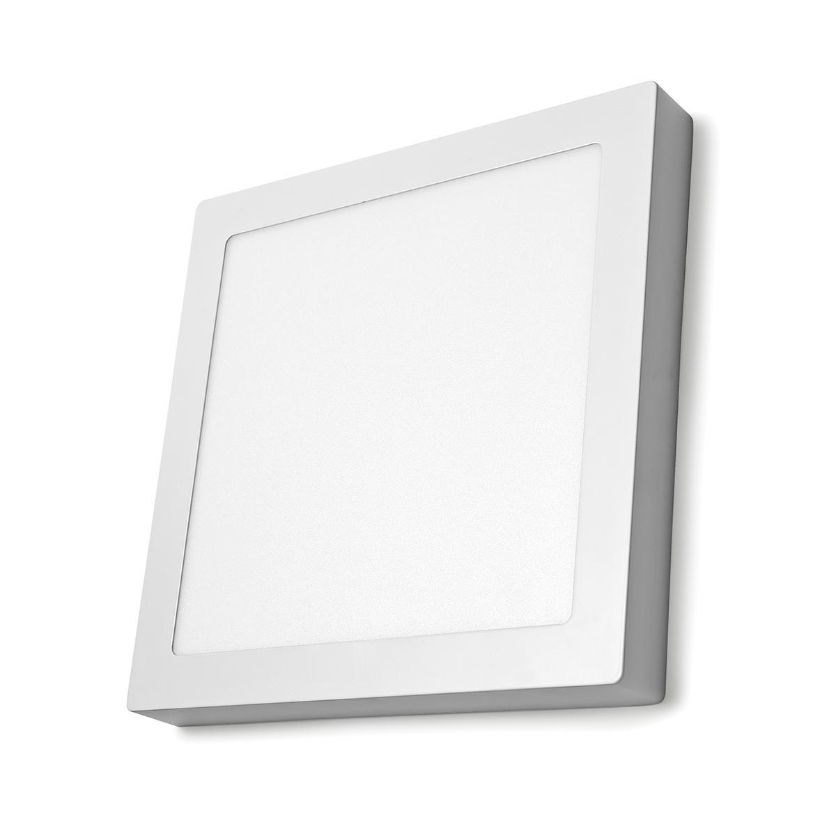 NEDIS Intelligens Wi-Fi-s mennyezeti lámpa, 30x30cm, 18W, 1800 lm, meleg és hideg fehér, RGB (WIFILAC30WT)