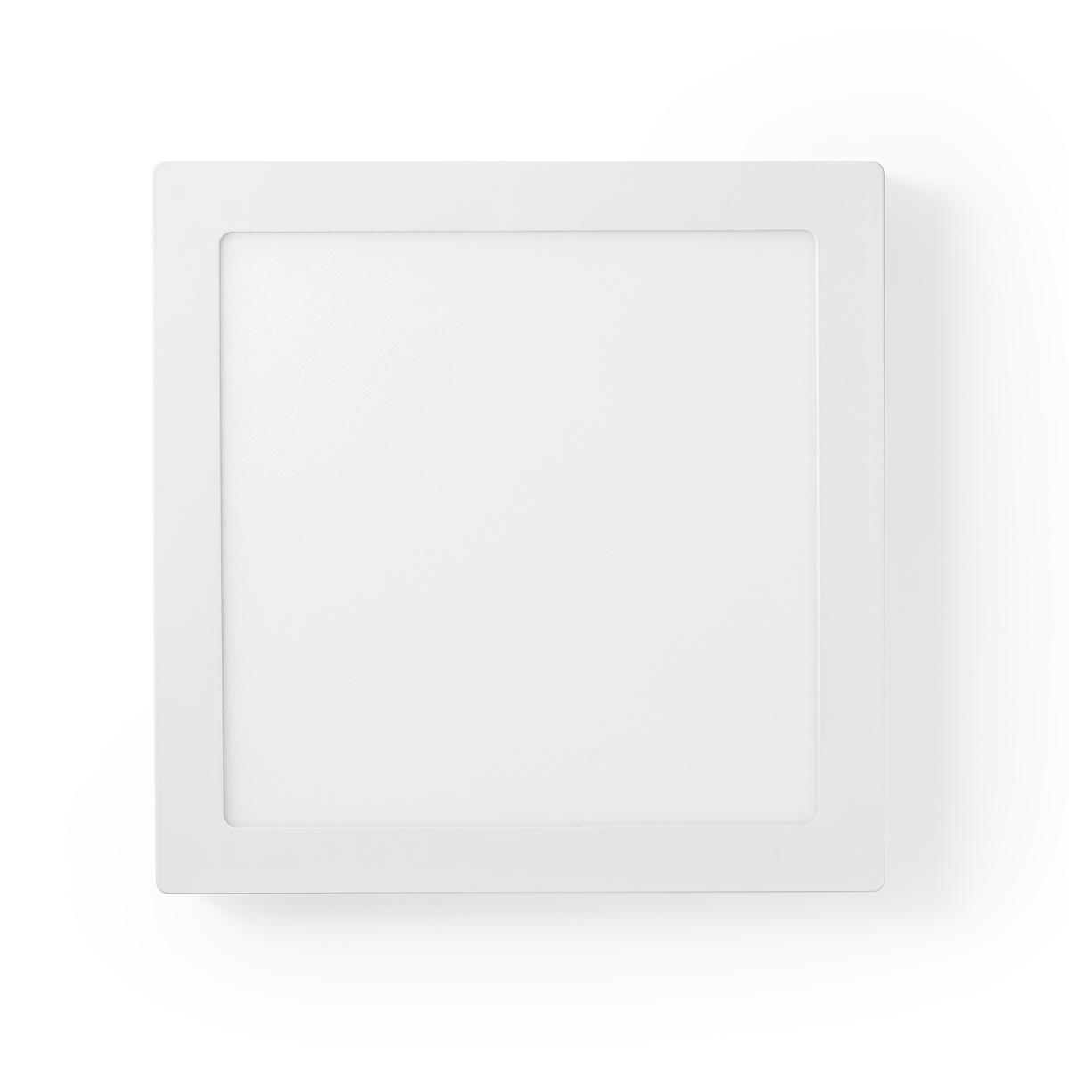 NEDIS Intelligens Wi-Fi-s mennyezeti lámpa, 30x30cm, 18W, 1800 lm, meleg és hideg fehér, RGB (WIFILAC30WT)