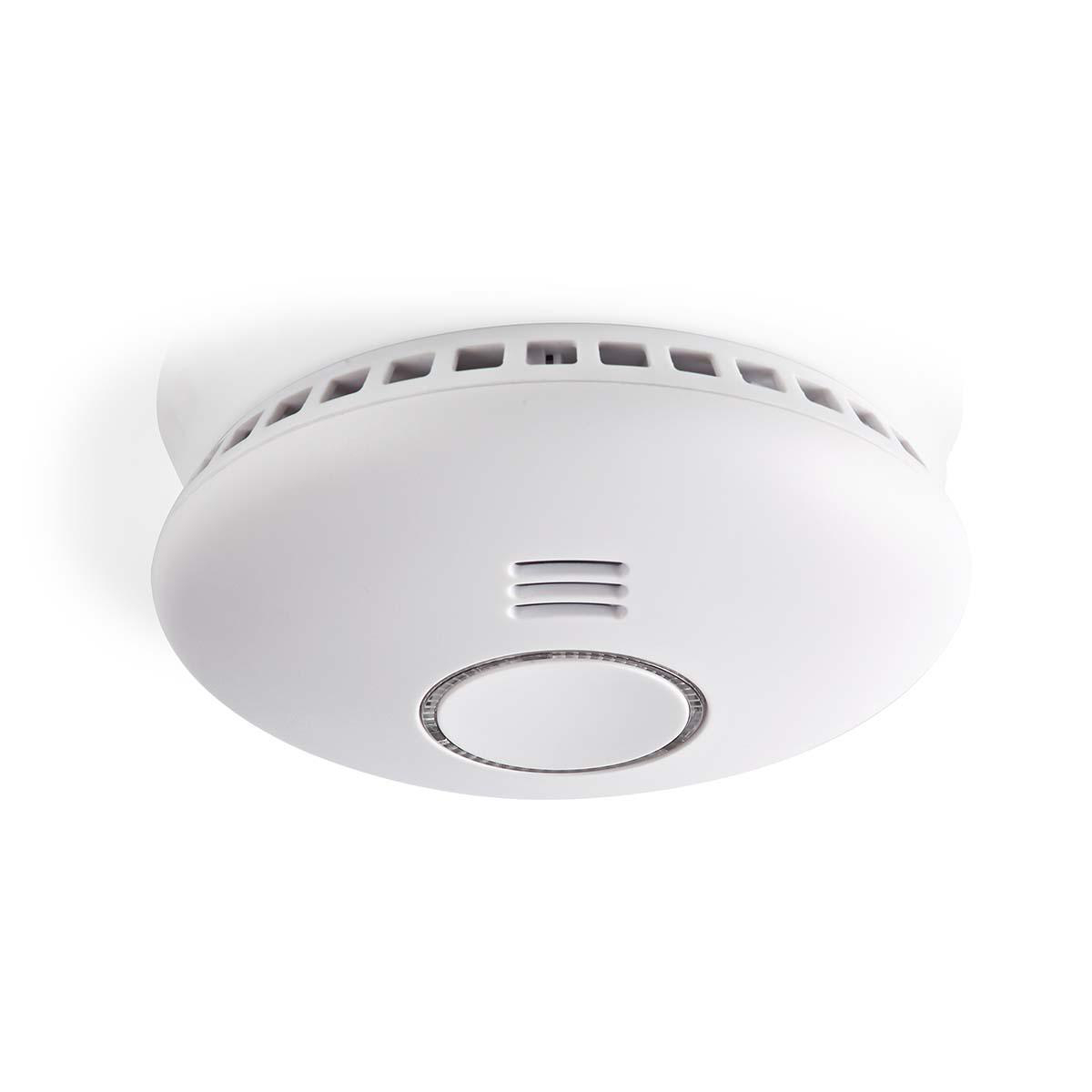 NEDIS SmartLife intelligens füstérzékelő, Wi-Fi, fehér (WIFIDS10WT)