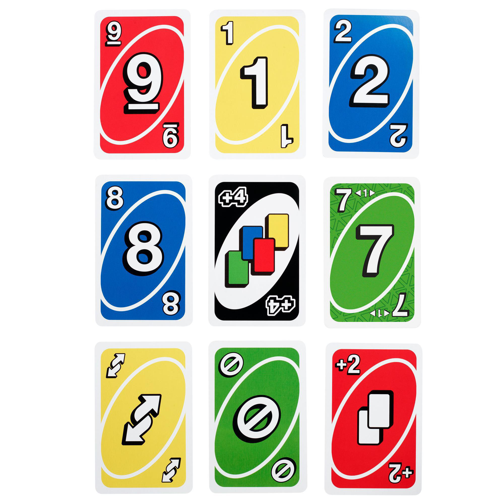 MATTEL GAMES UNO Showdown Kartenspiel Mehrfarbig