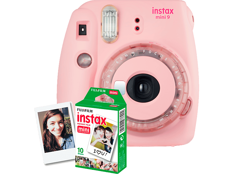 snap Verzakking Plagen FUJIFILM Instax Mini 9 Roze + 10 foto's kopen? | MediaMarkt