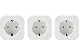 NEDIS SmartLife intelligens konnektor, Wi-Fi, 3-as csomag, fehér (WIFIP130FWT3)