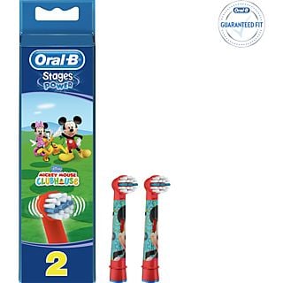ORAL B Kids Stages Power met Disneyfiguren opzetborstel (2 stuks)