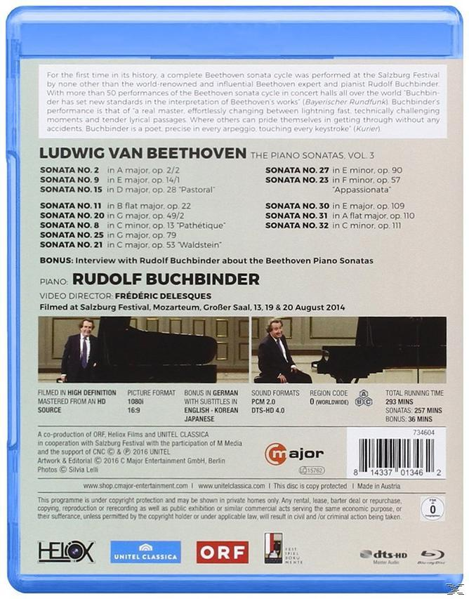 2015 Salzburg Klaviersonaten - Vol.3 - (Blu-ray) Festival