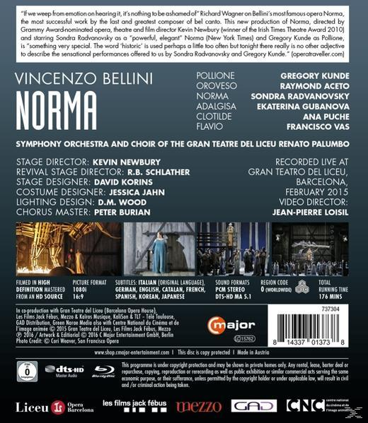Norma - - (Blu-ray) Radvanovsky/Kunde