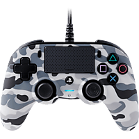 Nacon Compact Official Licensed Bedrade Controller - PS4 - Camo Grijs