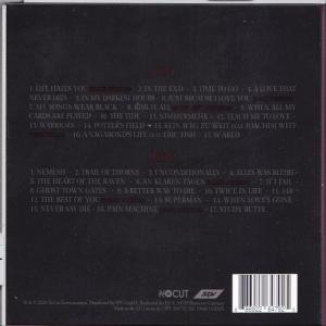 Rückseite einer CD-Hülle mit Songtiteln und Urheberrechtsinformationen.