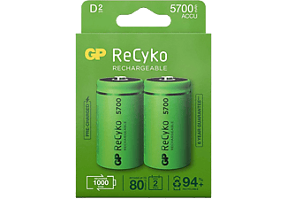 GP ReCyko 2x D 5700 mAh