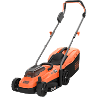 BLACK & DECKER BCMW3318N, Rasenmäher (2x18V, Schnittbreite: 33cm, Verstellbare Schnitthöhe Ja, mit 35 l Fangkorb-Volumen)