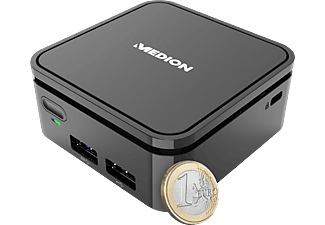 MEDION AKOYA S22002 - Mini PC,  , 64 GB eMMC, 4 GB RAM, Noir