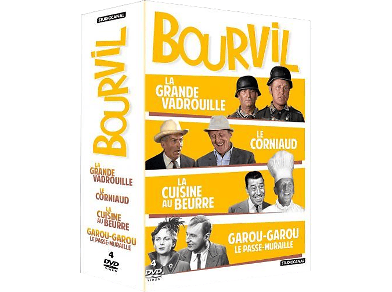 Cld Distribution Bourvil Box: 4 Films - Dvd