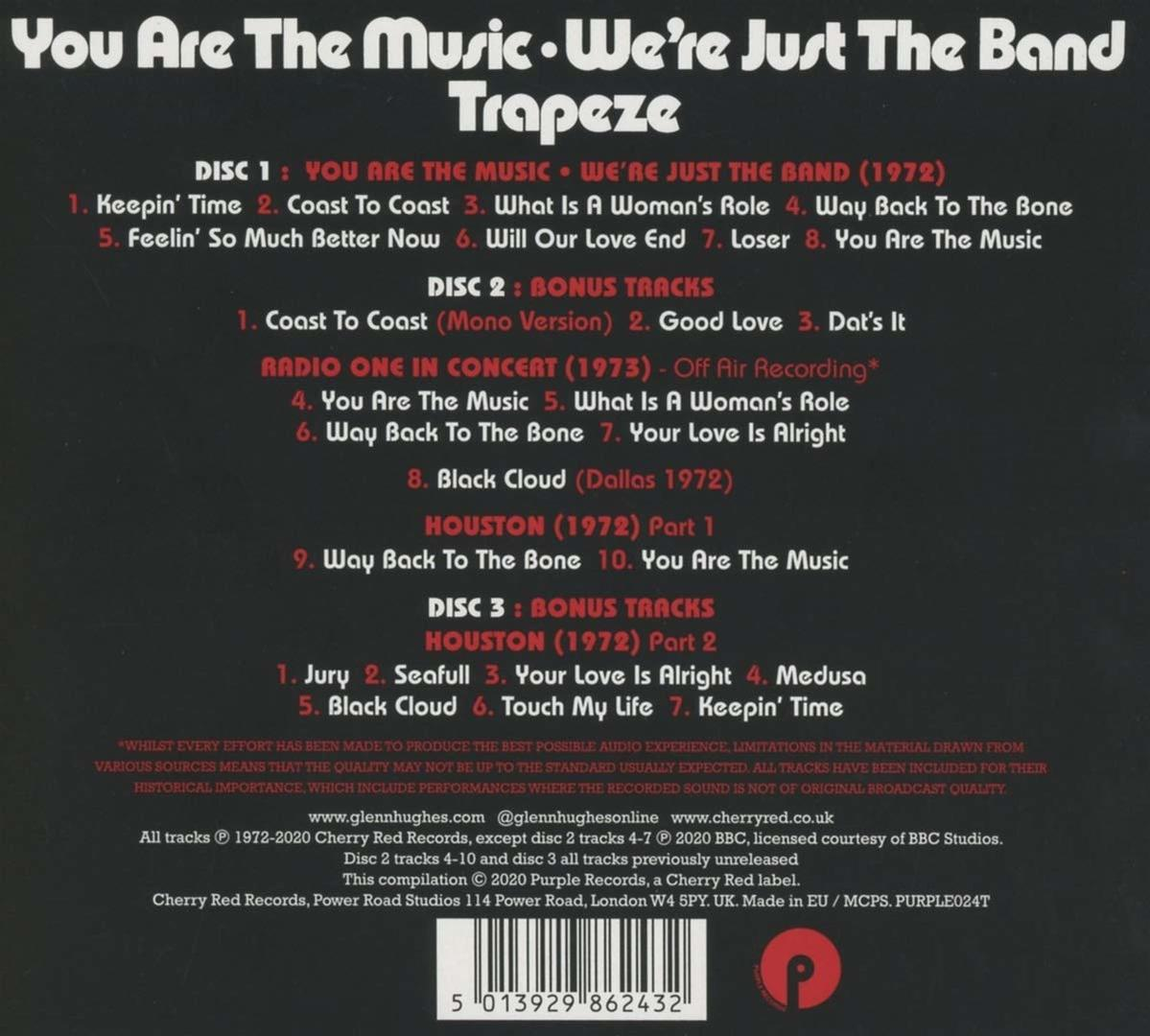 Trapeze - You Are The Music-We're Just The Band (Exp 3CD Ed)  - (CD)