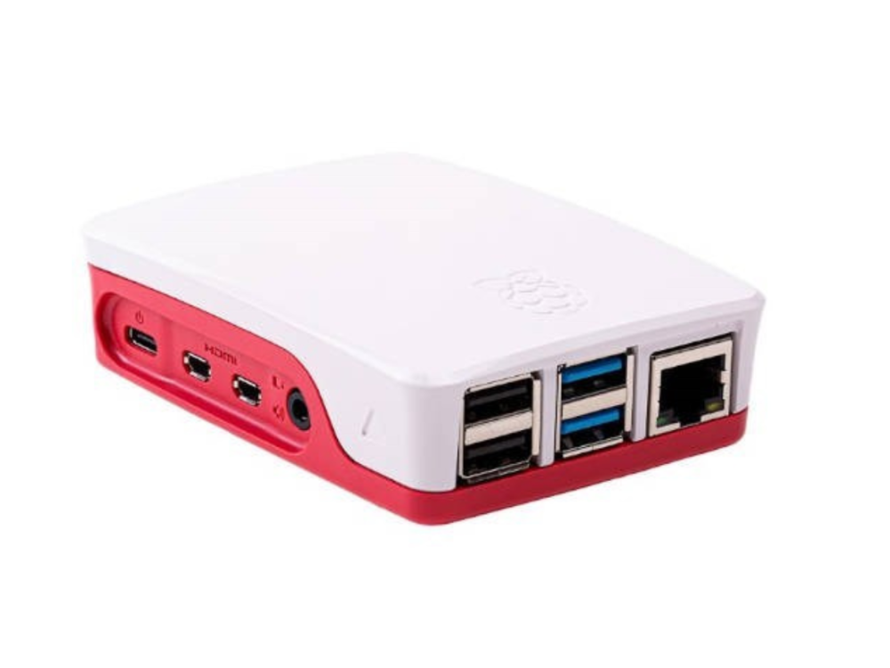 Caja para placa base - Raspberry Pi SBC, Modular, Rojo