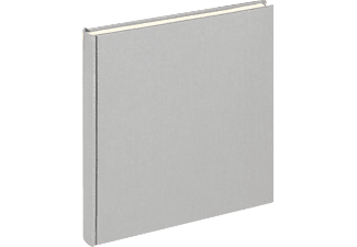 WALTHER Cloth Cloth Classicalben, 40 Seiten, Leinen, Mittelgrau