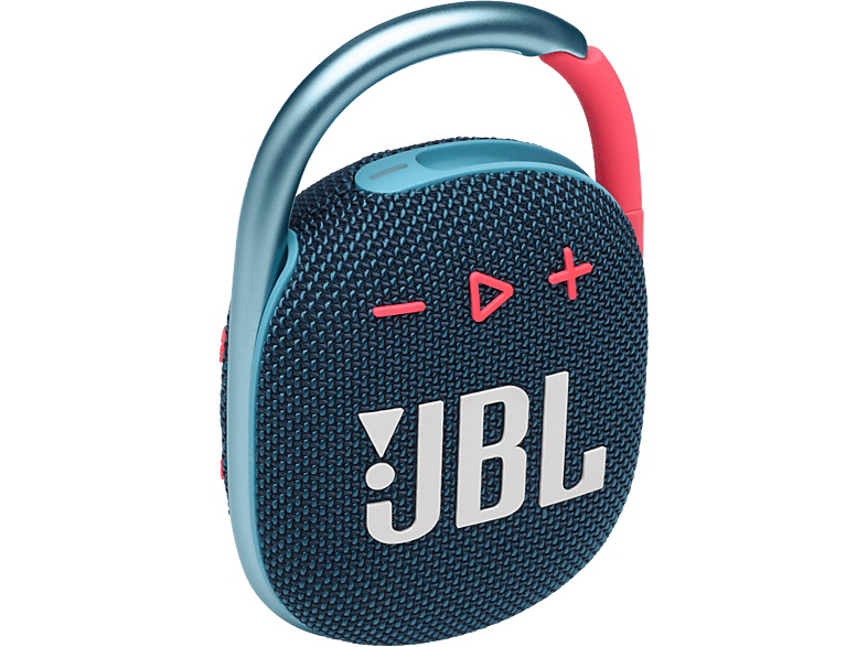 MediaMarkt JBL Clip 4 Blauw/roze aanbieding