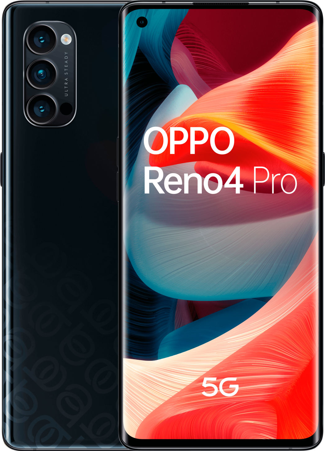 Móvil - OPPO Reno 4 Pro 5G, Negro, 256 GB, 12 GB, 6.5", FHD+, 2,4 GHz, 4000 mAh, Android