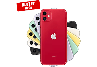 APPLE iPhone 11 64GB Akıllı Telefon Kırmızı Outlet 1204552