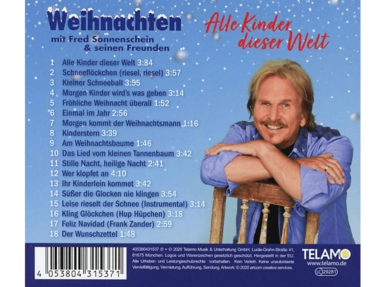 Thumbnail - Frank Zander - Alle Kinder dieser Welt (CD)