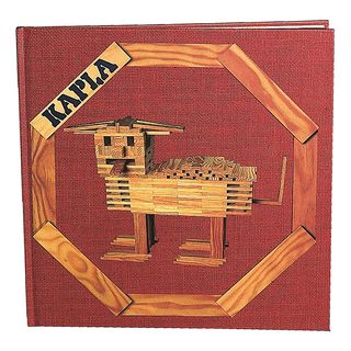 KAPLA Band 1 - Angehende Baumeister - Kunstbuch (Rot)