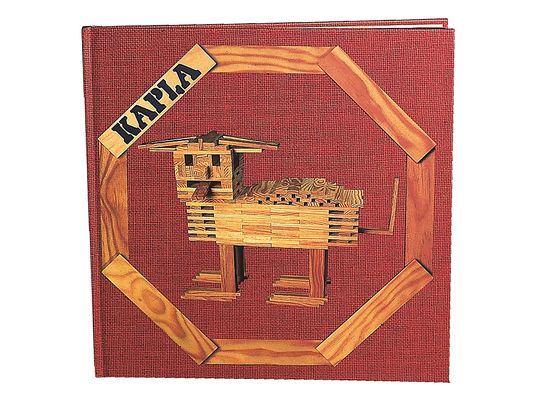 KAPLA Band 1 - Angehende Baumeister - Kunstbuch (Rot)