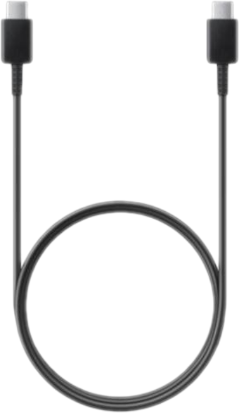 SAMSUNG C-to-C kábel, Fekete, 1 m, 3A