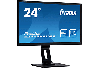 IIYAMA PROLITE B2483HSU-B5 24 Zoll Full-HD Monitor (1 ms Reaktionszeit, 75 Hz)