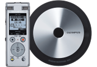 OLYMPUS DM-720 Meet & Record Kit S - Enregistreur vocal (Argent)