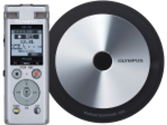 OLYMPUS DM-720 Meet & Record Kit S - Enregistreur vocal (Argent)