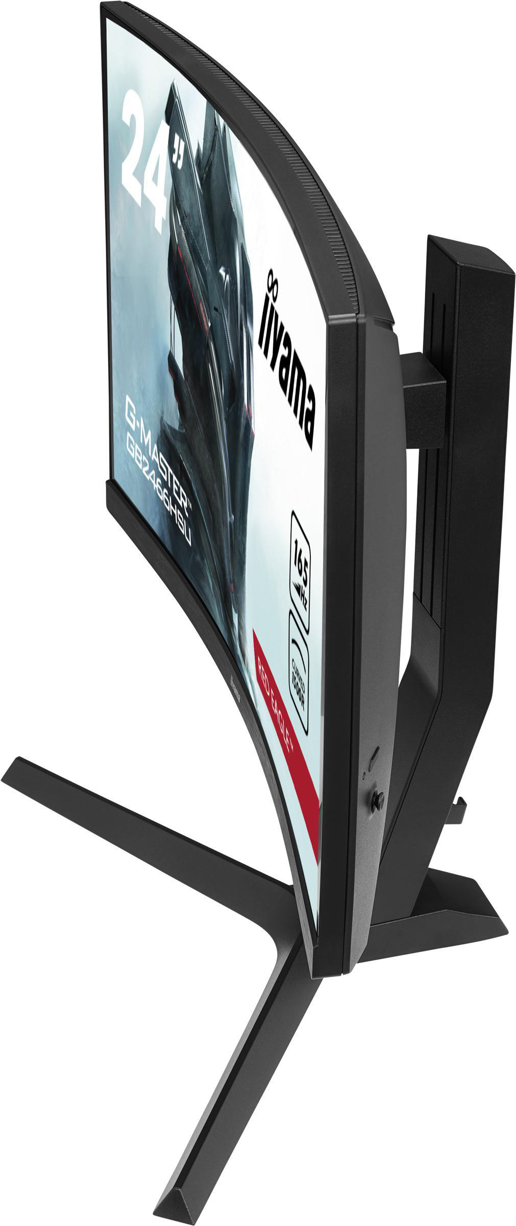 IIYAMA G-MASTER G2466HSU-B1 RED EAGLE ™ 24 Zoll  Full-HD  Gaming Monitor  1 ms Reaktionszeit  