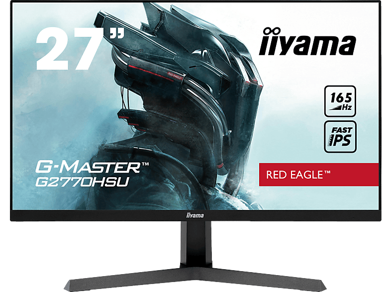 RED Monitor Hz) Reaktionszeit, IIYAMA G2770HSU-B1 165 Gaming ™ 27 EAGLE Zoll Full-HD ms (0,8 G-MASTER