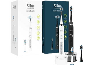 SILKN SonicSmile Duo Box - Elektrische Zahnbürste (Schwarz/Weiss)