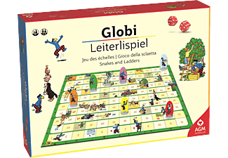 AGM Globi - Leiterlispiel - Brettspiel (Mehrfarbig)