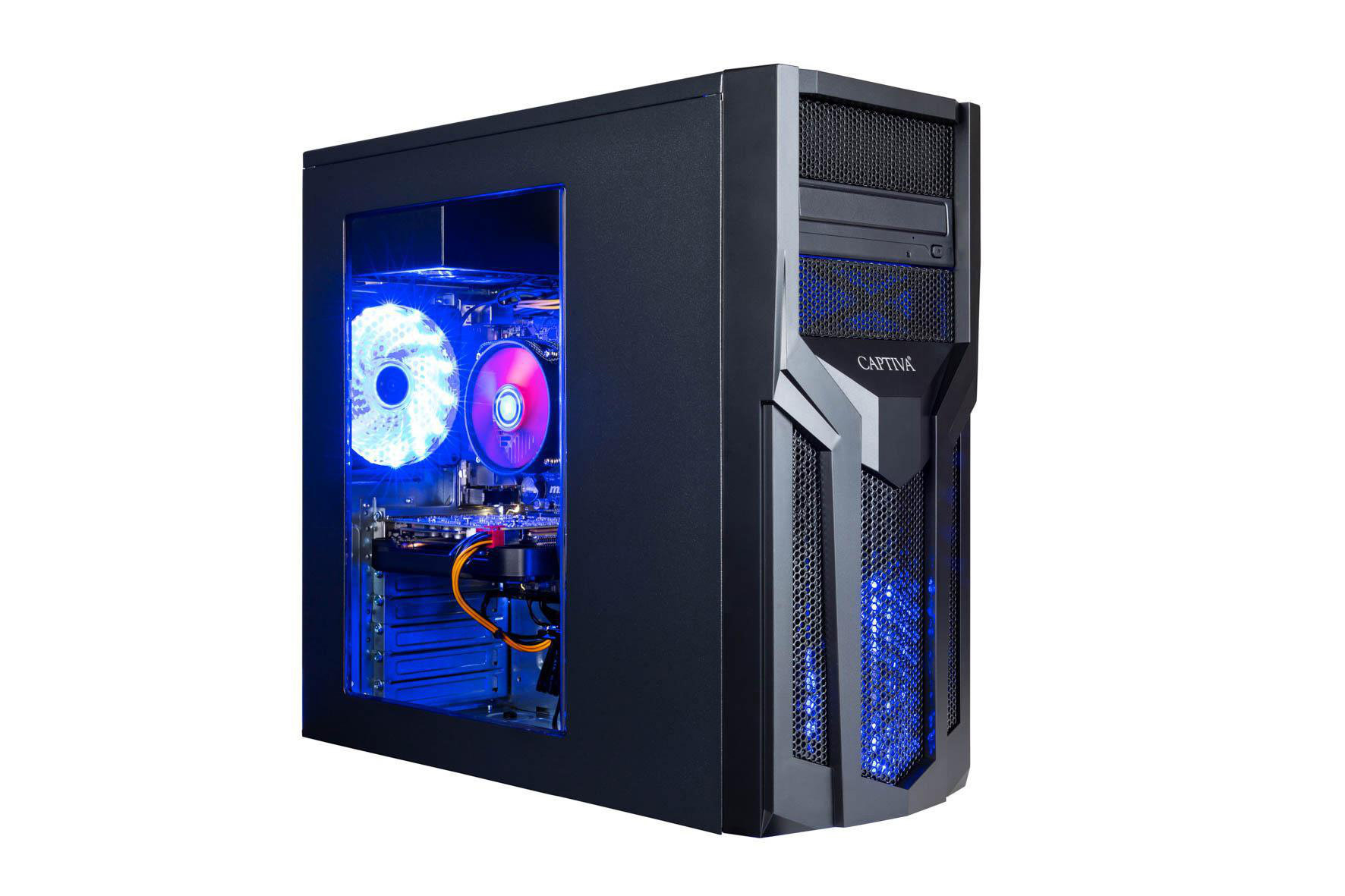 CAPTIVA I58-681 - Intel® Core™ i5 i5-10400F - 16 GB - 480 GB - NVIDIA GeForce RTX™ 2060 - Windows 10 Home (64 Bit)