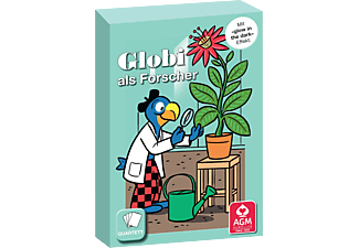 AGM Globi als Forscher - Quartett - Kartenspiel (Mehrfarbig)