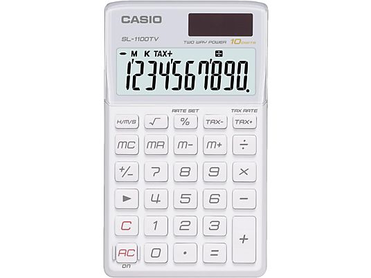 CASIO SL-1100TV-WE - Calculatrices