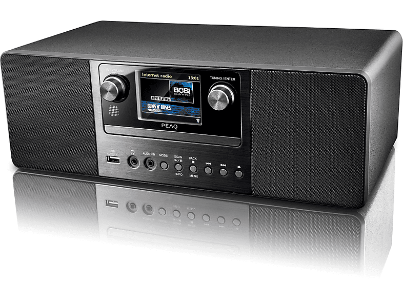 Radio CD | Peaq PDR360BT-B, WLAN, DAB , FM, Bluetooth, Control remoto ...