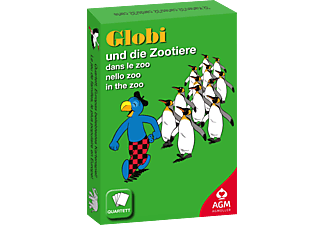 AGM Globi nello zoo - Gioco del Quartetos - Gioco di carte (Multicolore)
