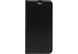 CASE AND PRO Huawei P40 Lite E oldalra nyíló tok, Fekete