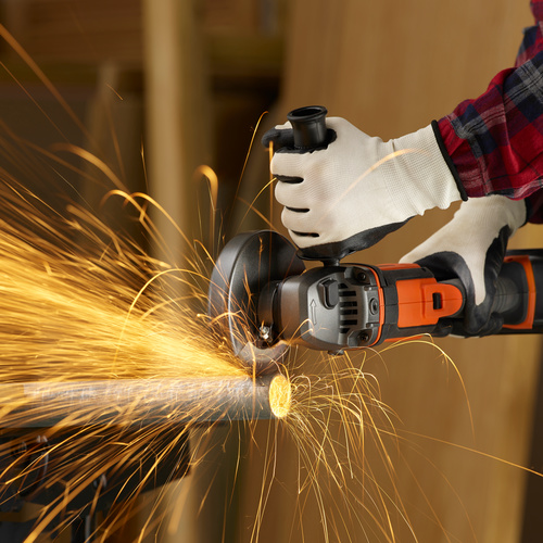 BLACK & DECKER Akku Winkelschleifer 18 V BCG720N-XJ (Ohne Akku & Ladegerät)