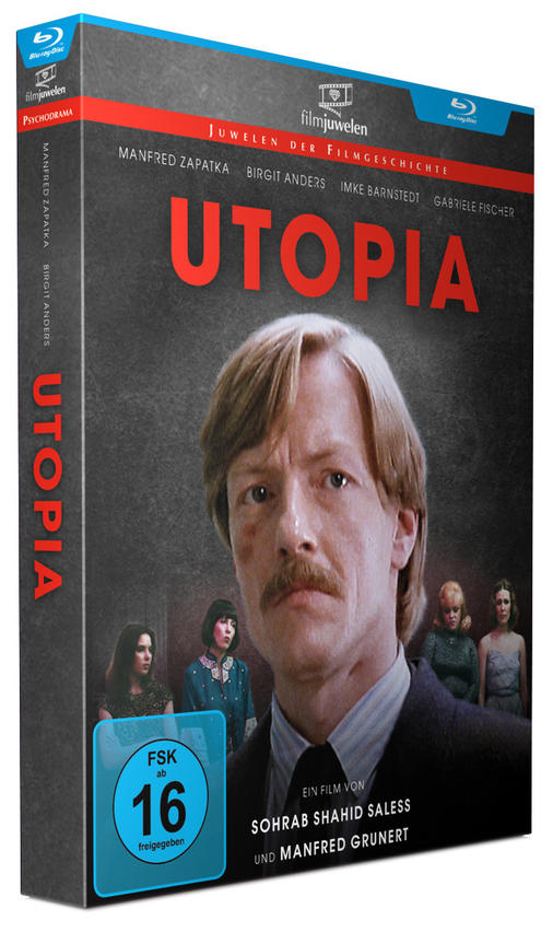 Film-DVD-Cover mit einem Männergesicht, Text und blauem Hintergrund.