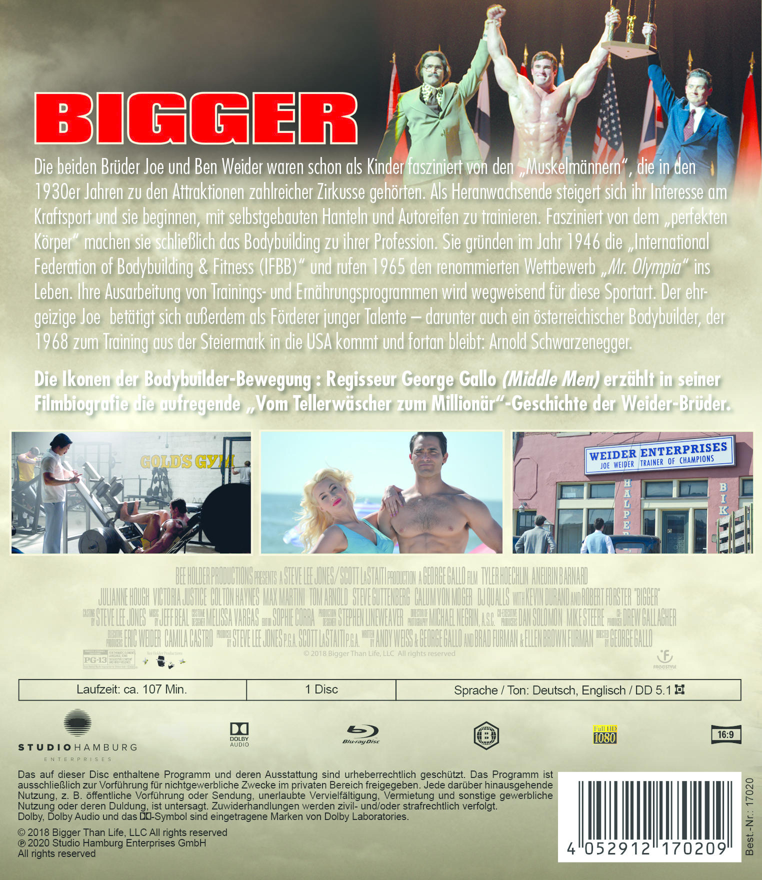 Bigger - Die Blu-ray Weider Joe Story