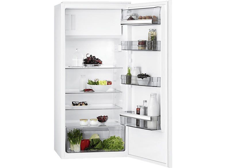 AEG SFE712FAAS Kühlschrank (F, 1218 mm hoch, Weiß) Weiß MediaMarkt