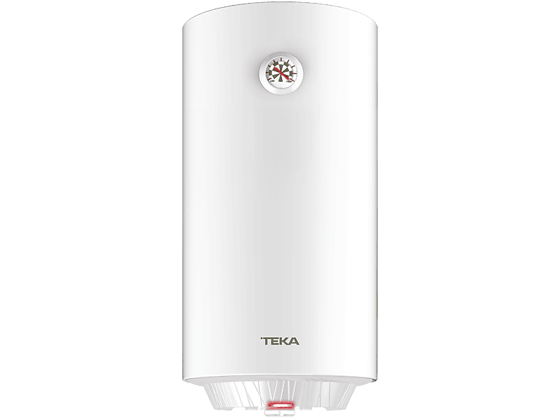 Termo eléctrico  Teka EWH 100 C, 100L, Vertical, Tanque esmaltado en  Zafire, IPX4, Blanco