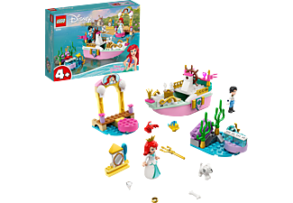 LEGO 43191 Arielles Festtagsboot Bausatz, Mehrfarbig