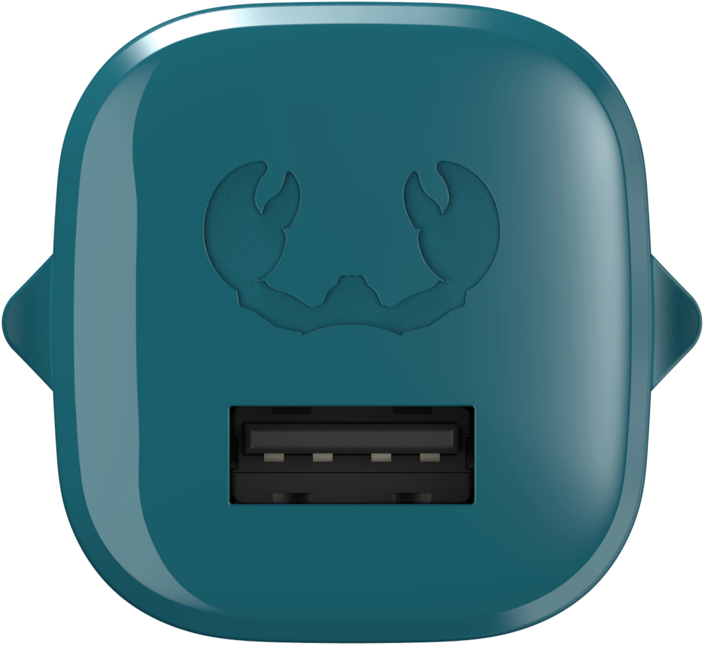 FRESH N REBEL Chargeur USB Petrol Blue (2WC400PB)