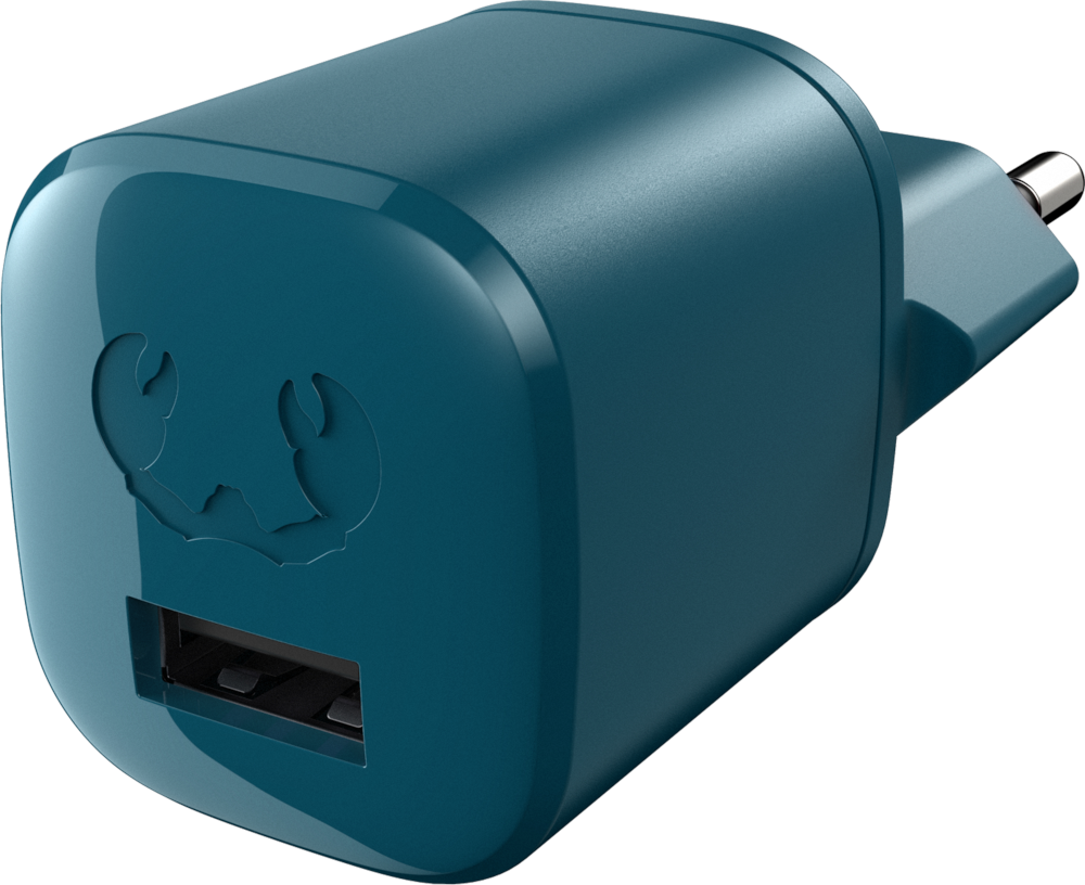 FRESH N REBEL Chargeur USB Petrol Blue (2WC400PB)