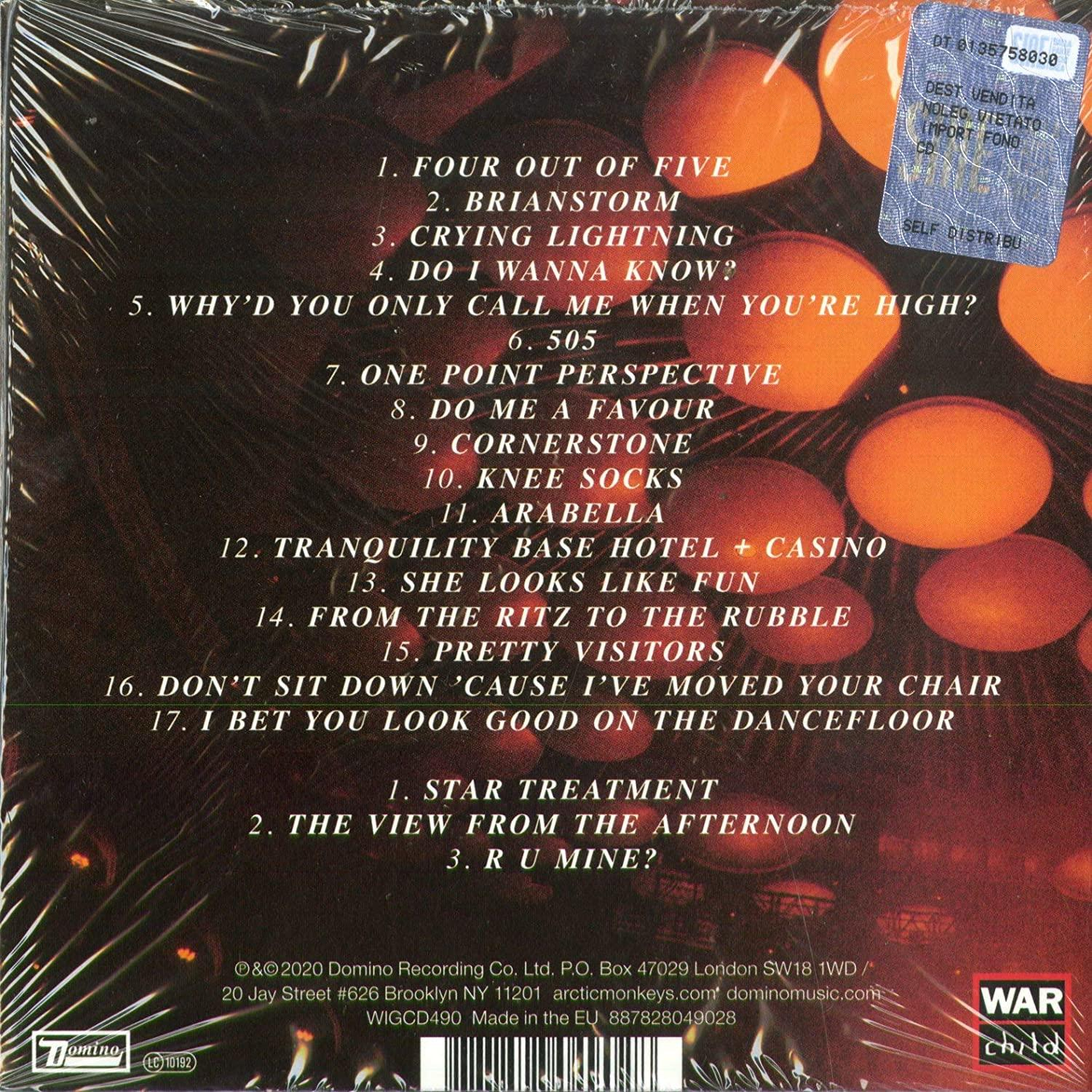 Arctic Monkeys - Live At The Royal Hall CD